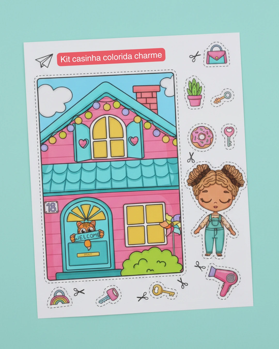 Casinha de papel