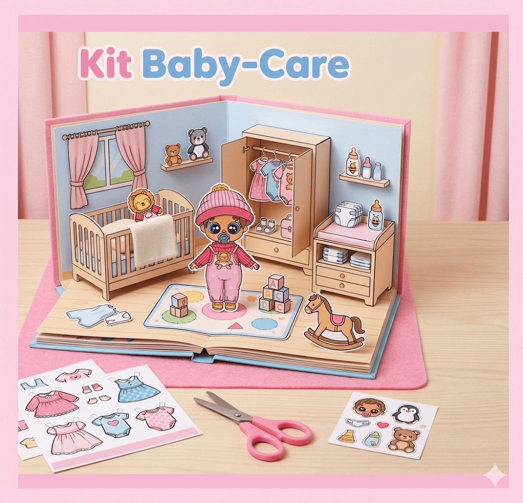 Bônus Kit Baby-Care de papel para imprimir